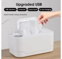 Luckice Baby-Feuchttuchwärmer Tragbare Wipes-Heizbox mit 24h Temperatur Bild 3