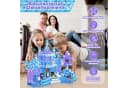 Luckice Magnetische Bauklötze 100 St. Transparent Frozen Stil Bild 3