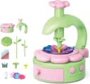 ibettertec Spielzeug-Gartenset Bastelset mit Maschine zum Stoffblumen Basteln Bild 2