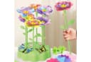 ibettertec Spielzeug-Gartenset Bastelset mit Maschine zum Stoffblumen Basteln Bild 3