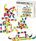 Luckice Magnetische Bausteine 85-tlg. mit einziehbarem Design Bild 2