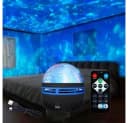 PRIISF Projektionslampe LED Nordlicht Projektor Sternenhimmel Aurora Wasserwellen Nachtlicht Bild 4