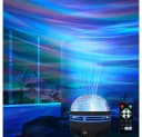 PRIISF Projektionslampe LED Nordlicht Projektor Sternenhimmel Aurora Wasserwellen Nachtlicht Bild 1