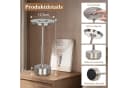 Lapalife LED Nachttischlampe USB Aufladbar Silber Bild 4