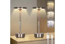 Lapalife LED Nachttischlampe Kabellos Dimmbar Silber Bild 2