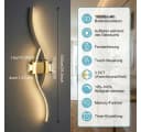 Lapalife Wandleuchte Gold Dimmbar LED 100cm Bild 1