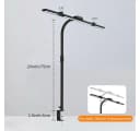 Sunicol Schreibtischlampe LED Dimmbar 5 Farbmodi Touch-Steuerung Bild 4