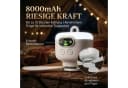 Lapalife Deckenventilator Camping mit LED Licht & Fernbedienung Bild 1