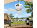 Lapalife Deckenventilator Camping mit LED Licht & Fernbedienung Bild 2