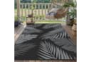 GENIMO Outdoorteppich Doppelseitig Grau Schwarz Wetterfest Bild 1