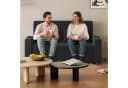 HOMALL Schlafsofa mit verstellbarer Rückenlehne und Getränkehaltern Bild 1