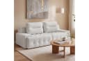 GUNJI Big-Sofa Teddy Lounge Sofa Creme Wolken-Design Bild 1