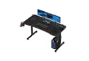 GUNJI Gamingtisch mit Z-Fuß Design und Carbonfaser-Oberfläche Bild 2