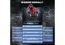 HOMALL Gaming-Stuhl mit LED & Massage Funktion Rot Bild 3