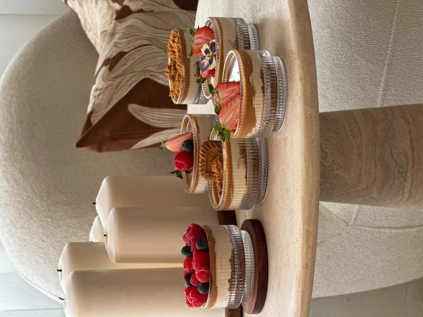EKA Dessertschale Riffle Bowl 6er Set Glas Transparent