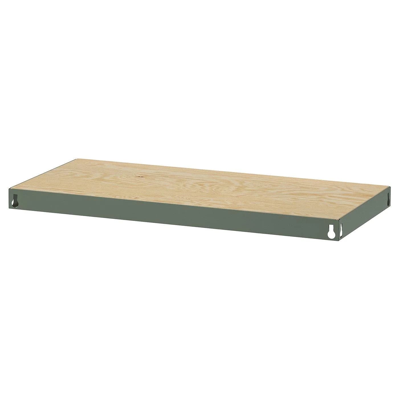 IKEA BROR Boden Grau-Grün Holzwerkstoff