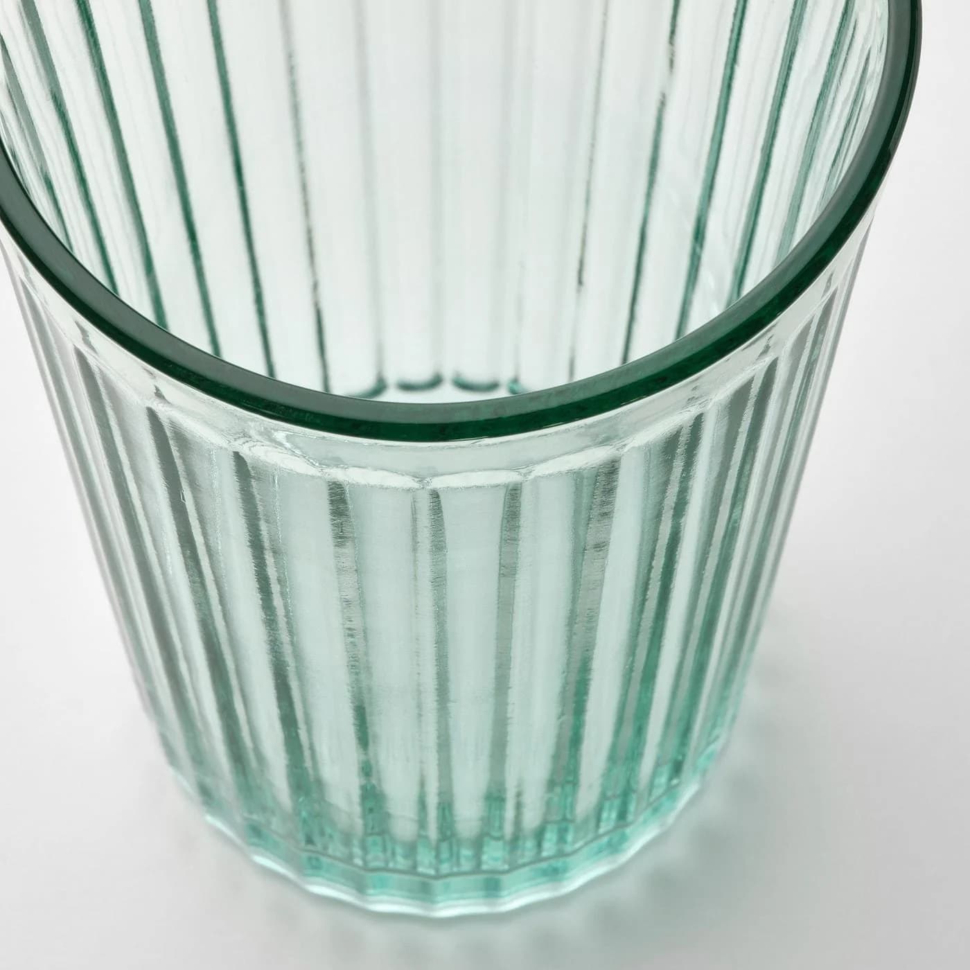 IKEA VARDAGEN Glas Hellblau Gehärtetes Glas