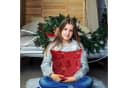 Sorvyzxn Weihnachts-Kissenbezug Plüsch Rot/Grün mit Schleifenmuster Bild 4