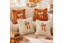 Diwzbyn Kissenbezug Herbst Kürbis Motiv 45x45 cm Polyester Bild 4