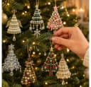 CLTYQ Kreativset DIY-Perlen-Weihnachtsbaum Mehrfarbig Bild 3