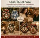 CLTYQ Kreativset DIY-Weihnachtskugel Patchwork Dekoration Bild 4