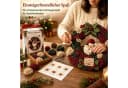 CLTYQ Kreativset 3D-Stoffkranz DIY Weihnachtskranz Patchwork Bild 5