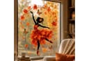 Sorvyzxn Fensterbild Herbstliches Ernte-Motiv PVC Wiederverwendbar Bild 3