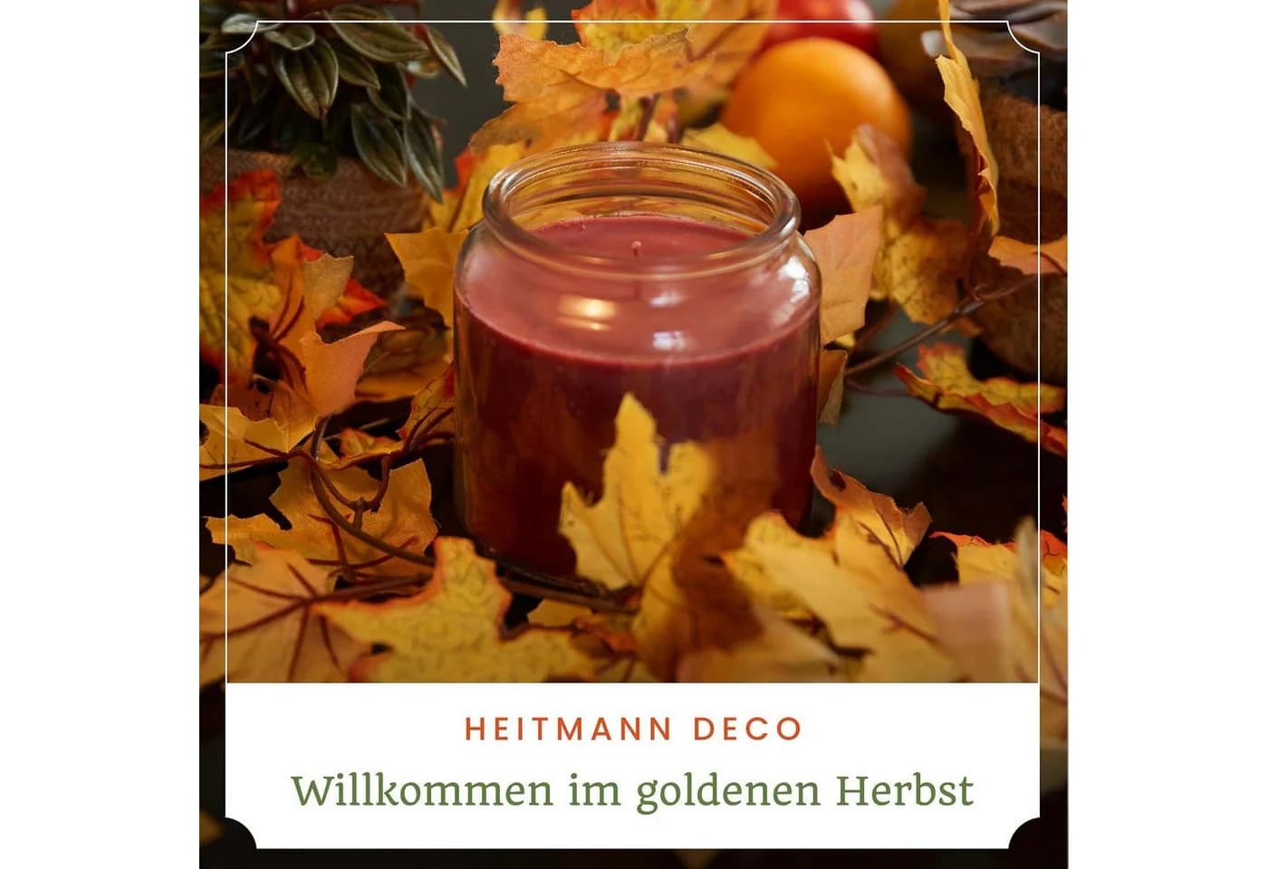 Sorvyzxn 2er Set Herbstlaub-Girlande 3,5 m Seide Rot/Orange/Gelb - Bild 3