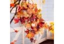 Sorvyzxn 2er Set Herbstlaub-Girlande 3,5 m Seide Rot/Orange/Gelb Bild 5