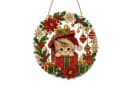 Bomiclss 3D Weihnachts-Suncatcher Diamantmalerei Set mit Kette Bild 2