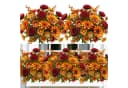 Diwzbyn Kunstblumenstrauß 3er-Set Herbstblumen Gelb Bild 2