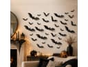 Bomiclss 3D Fledermaus Dekohänger Halloween Wandaufkleber 140 Stück PVC Bild 4