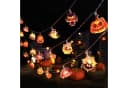 Bomiclss LED-Lichterkette 3M Halloween Kürbis-Laternen Bild 1