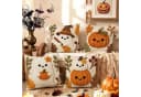 Bomiclss Kissenhüllen 4er-Set Halloween Design 45x45 cm Bild 5