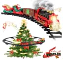 nsihing Spielzeug-Eisenbahn Weihnachtszug 50-tlg. mit Rauch, Licht & Sound Bild 2