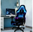 Diwzbyn Gaming Stuhlbezug Mesh Elastisch mit 3D-Druck Bild 1