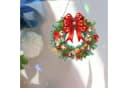 CLTYQ Diamond Painting Weihnachtskranz DIY Set Rot 3D-Effekt Bild 3