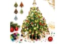 nsihing DIY-Weihnachtsbaum-Bastelset mit Perlen & Lichterkette Bild 2