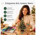 nsihing DIY-Weihnachtsbaum-Bastelset mit Perlen & Lichterkette Bild 4