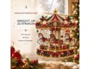 CLTYQ Pearl Diamond Painting Suncatcher Karussell Weihnachtsdeko Bild 3