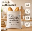 Diwzbyn Brottasche 2x Brotbeutel Bienenwachs 32x42cm Bild 1