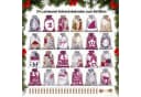 Sorvyzxn Adventskalender zum Befüllen 24 Stoffsäckchen Bunt Bild 1