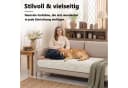 Zyronn Sofaschoner Wasserdicht Beige Flanell Kratzfest Rutschfest Bild 1