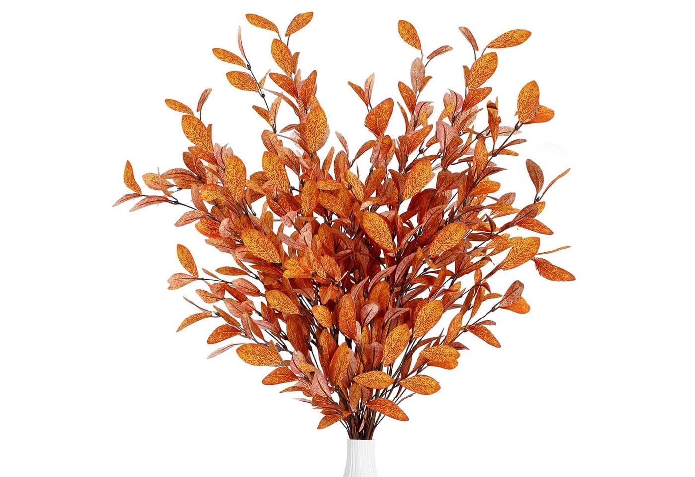 Bomiclss Kunstblumenstrauß 5 Stück Eukalyptus-Zweige Grün - Bild 2