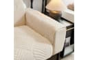 Zyronn Sofaschoner Beige Blattmuster Weich & Rutschfest Bild 1