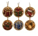 Bomiclss 6-teiliges Weihnachtsbaumschmuck-Set DIY Diamantmalerei Bild 2
