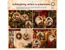 Bomiclss 6-teiliges Weihnachtsbaumschmuck-Set DIY Diamantmalerei Bild 5