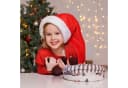 Bomiclss Weihnachtsbaumkugel 12er Set Samt rot Bild 3