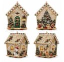 CLTYQ DIY Diamantmalerei Set Weihnachtsbaum Deko mit Holzperlen & Strasssteinen Bild 2