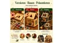 CLTYQ DIY-Diamantmalerei-Set 3D-Weihnachtshaus Bunt Bild 5